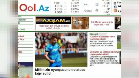 Qol.az saytının 8 yaşı tamam oldu