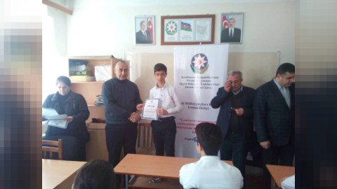 Vətənpərvərlik tədbirlərinin aktiv gəncləri m&uuml;kafatlandırıldılar  
