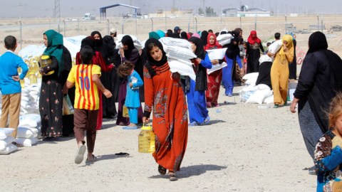 Humanitar BÖHRAN: Mosulda 650 min iraqlı susuz qalıb 