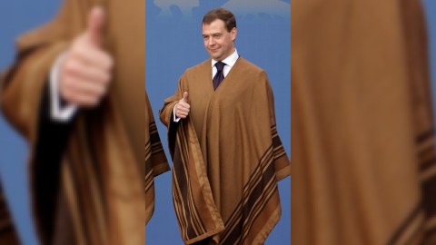 D&ouml;vlət baş&ccedil;ıları fərqli qiyafələrdə - FOTOLAR &nbsp;