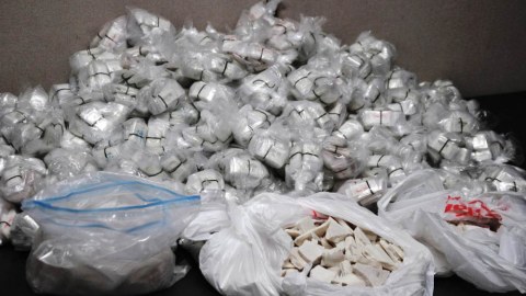 &nbsp;  M&uuml;sadirə edilən 1,04 ton narkotik vasitə məhv edilib