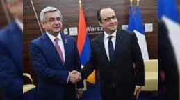 Olland Sarkisyanı Parisə &ccedil;ağırdı