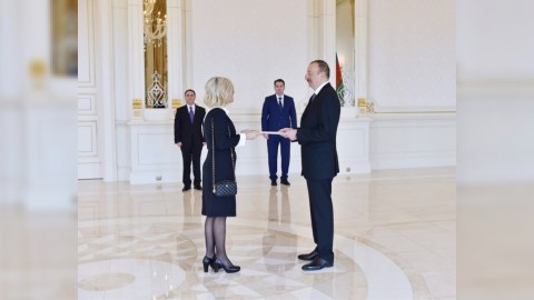 İlham Əliyev Danimarka və Portuqaliya səfirlərinin etimadnamələrini qəbul edib -&nbsp;FOTO