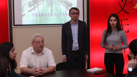 Azərbaycan Dillər Universiteti &Ccedil;in bayramını qeyd edib