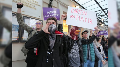 Türkiyədə seçki sonrası etiraz: 49 nəfər saxlanıldı