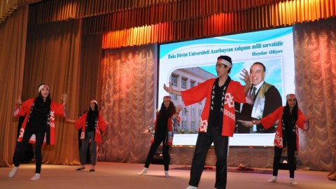 BDU-da III Bakı Yaponia Mədəniyyət festivalı ke&ccedil;irilib