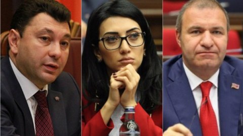 Ermənistan parlamenti yunan deputatı vitse-spiker seçdi