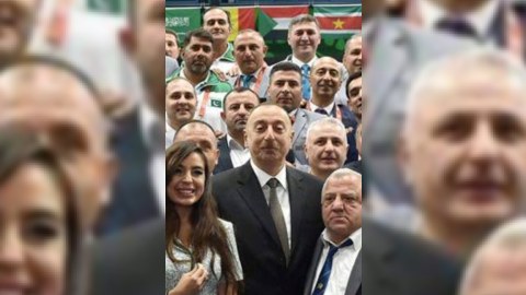 Ülvi Quliyev Prezidenti və Birinci vitse-prezidenti təbrik etdi - FOTOLAR 