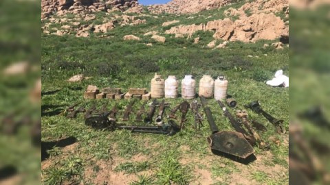 PKK-ya məxsus 112 mağara aşkarlandı