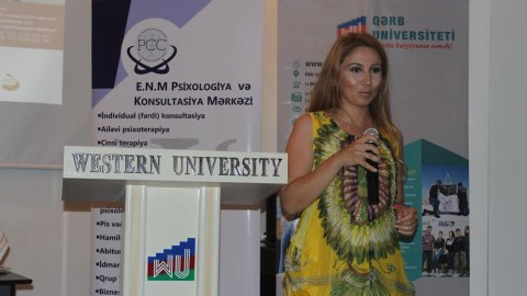 Qərb Universitetində abituriyentlər &uuml;&ccedil;&uuml;n psixoloji seminar ke&ccedil;irildi
