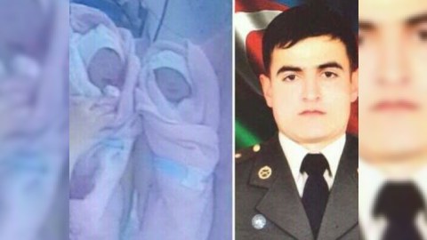 Əkiz &ouml;vladı olan şəhidin atası: &ldquo;G&ouml;z yaşlarımı saxlaya bilmədim&rdquo;