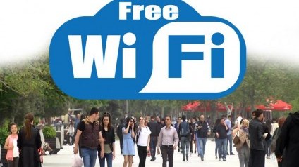 Bakıda pulsuz "Wi-Fi" olan ərazilər genişləndi - TAM SİYAHI