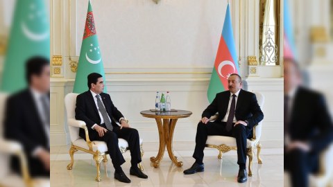 İlham Əliyev: Azərbaycan-Türkmənistan əməkdaşlığı dərinləşəcək