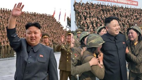 Kim &Ccedil;en İndən d&uuml;nyaya m&uuml;haribə mesajı