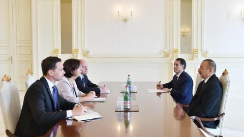 Prezident&nbsp;ATƏT Parlament Assambleyasının sədrini qəbul etdi