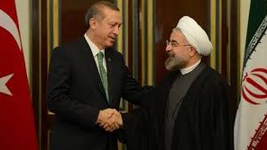 Ərdoğan Ruhani ilə g&ouml;r&uuml;şd&uuml;