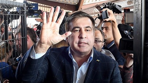Ukraynaya daxil olan Saakaşviliyə cinayət işi açılıb - YENİLƏNİB