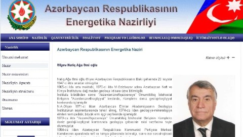 Natiq Əliyev hələ də nazir kimi g&ouml;stərilir - FOTO  &nbsp;
