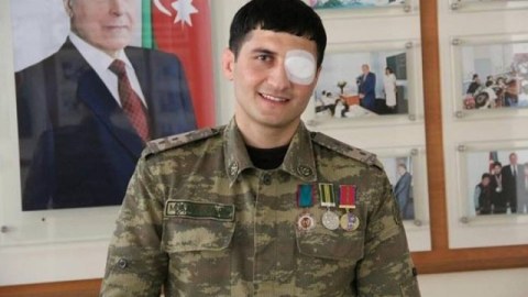 Mehriban Əliyeva yaralı zabitin müalicəsini üzərinə götürdü
