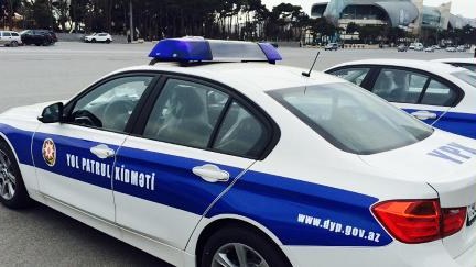 Yol polisi təhlükəsizlik tədbirlərini gücləndirdi