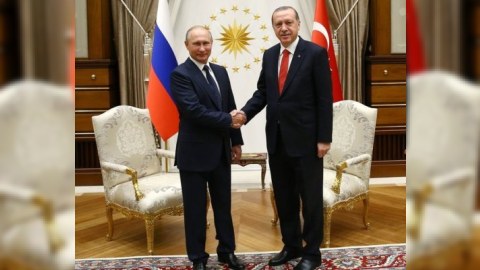Ərdoğanla Putin arasında təkbətək görüş yekunlaşdı