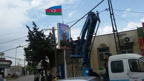 Sumqayıtda şəhid QALMAQALI - Həlak olmuş döyüşçülərin plakatları niyə söküldü… - FOTOLAR   