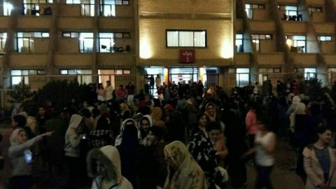 Təbriz sakinləri küçələrə axışdı