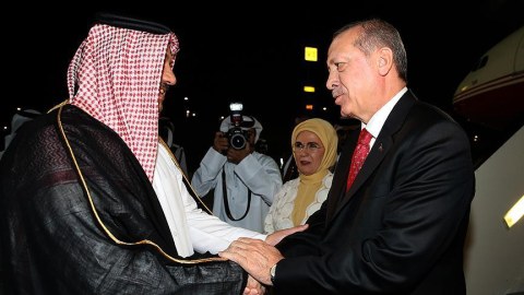 Ərdoğan Qətərdə səfərdədir
