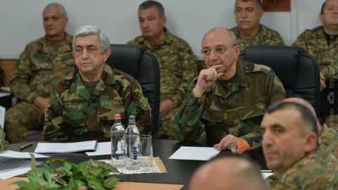 Sərkisyan Qarabağa gəldi