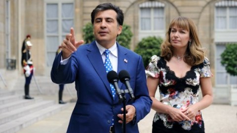 Saakaşvilinin xanımının Bakı səfəri təxirə düşdü
