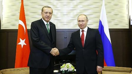 Putin Ərdoğanla g&ouml;r&uuml;ş&uuml; konstruktiv dəyərləndirdi