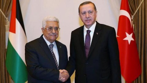 Mahmud Abbas Ərdoğanla görüşdü - Yenilənib