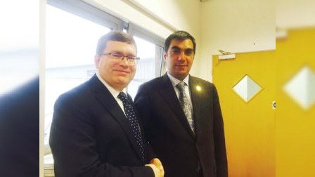 Elmar Qasımov&nbsp;Heriot Vatt Universitetində
