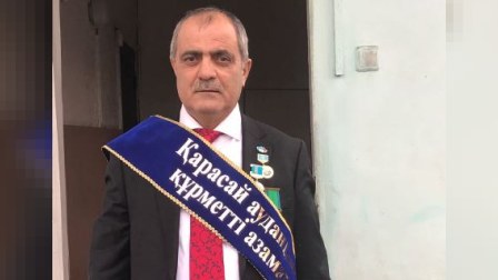 Soydaşımız Qazaxıstanda yüksək fəxri ada layiq görülüb