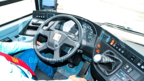 Bakıya yeni avtobuslar gətirildi - FOTOLAR   