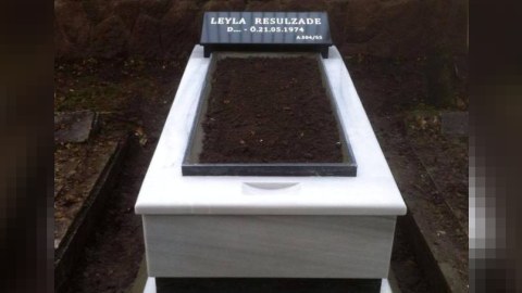 Rəsulzadənin həyat yoldaşının məzarı bərpa edildi - FOTO