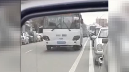 Daha bir avtobus sürücüsü işdən qovuldu - VİDEO
