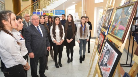 Rektordan 20 Yanvarla bağlı gənclərə ÇAĞIRIŞ - FOTOLAR