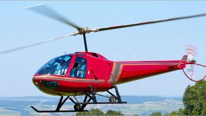 Helikopter şəhərin ortasına d&uuml;şd&uuml;