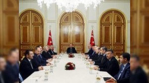T&uuml;rkiyə Təhl&uuml;kəsizlik Şurası &ldquo;Zeytun budağı&rdquo; əməliyyatına g&ouml;rə toplandı