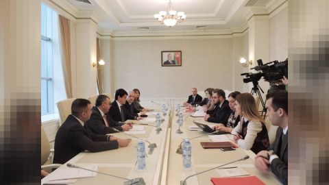 Avropa Şurasının Antidopinq Konvensiyasının monitorinq qrupu Milli Məclisdə olub