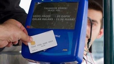 Daha bir marşrut xətti kart sisteminə keçdi