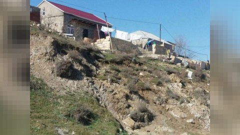 Sürüşmə zonasının sakinlərinə kirayəpulu verməyə başladılar   