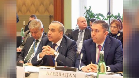 Azay Quliyev Prezidentın İrəvanla bağlı çağırışını ATƏT PA-da əsaslandırdı