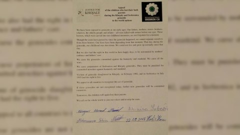 Xocalı və Srebrenitsa soyqırımı şahidlərinin dünyaya birgə müraciəti: “Xocalı soyqırımını tanıyın!” 