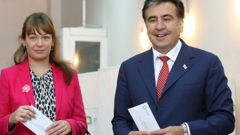 Saakaşvilinin xanımı Bakıya gəldi - YENİLƏNİB - FOTOLAR   