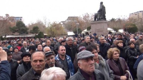 Ermənistanda aksiyalar başlayır