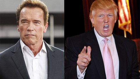 Arnold Şvarsneqer Trampla zarafata davam etdi