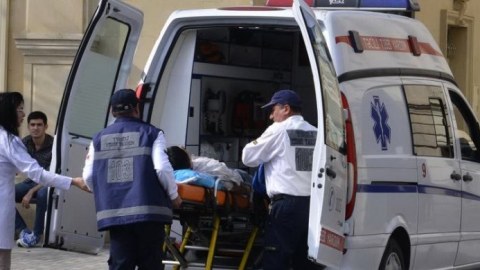 Qəzaya düşən şagirdlərin vəziyyəti yaxşılaşıb   