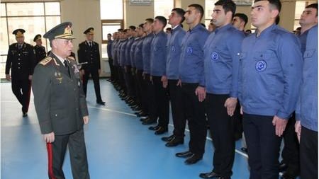 348 nəfər daxili işlər orqanlarında xidmətə qəbul olunub